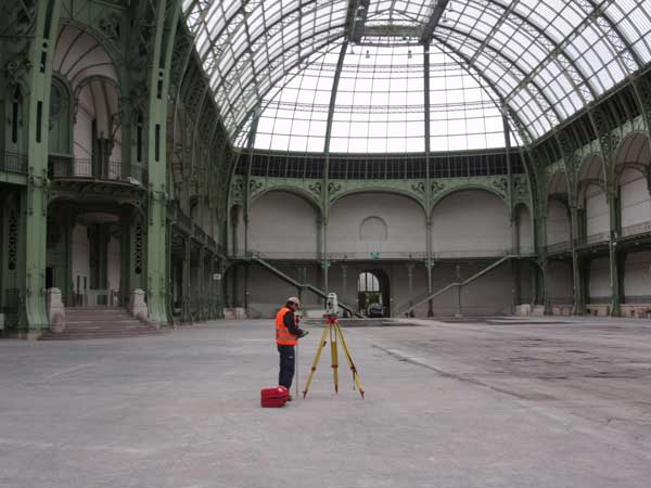 Géomètre bâtiment historique